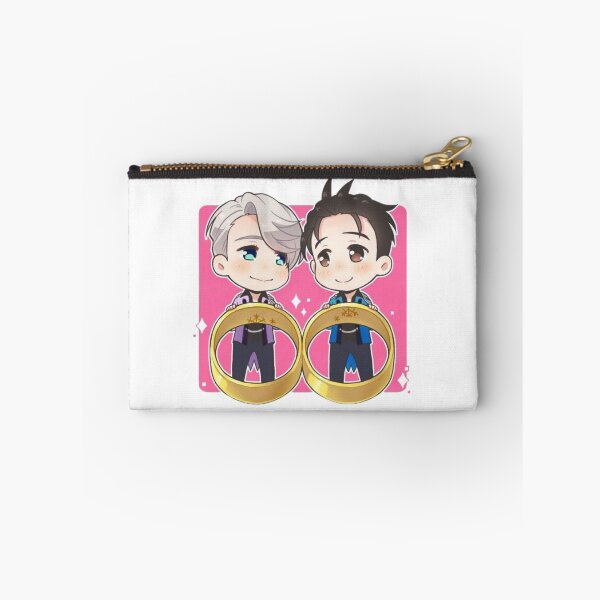 Item preview, Yuri on Ice Chibi Wedding Rings Illustration designed and sold by Oniyasha.