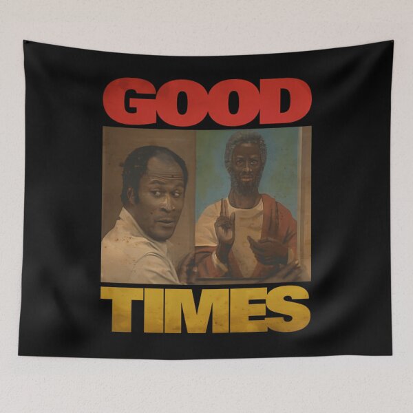Item preview,  Good Times Jesus Black Tv Shows designed and sold by HelmetDeer.