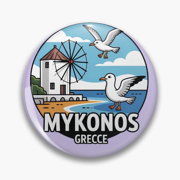 Item preview, Mykonos, Greece designed and sold by Pixel-Lair.