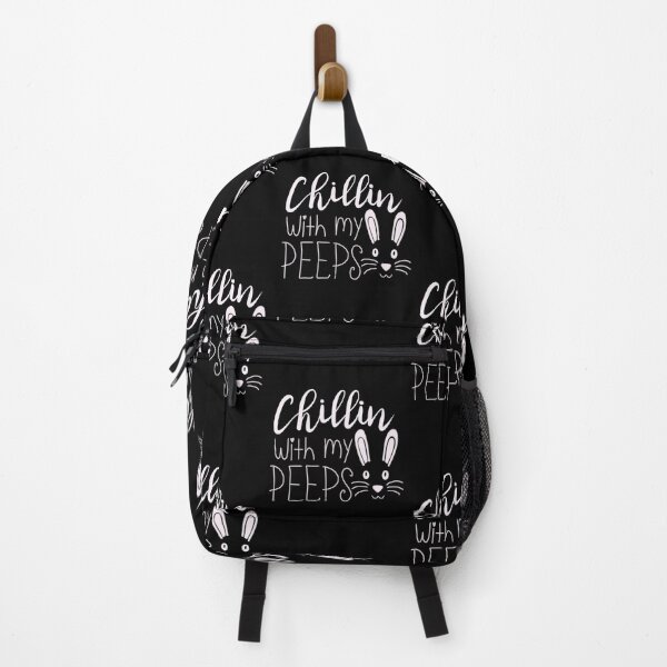 Item preview, Chillin’ with My Peeps Easter Bunny Typography designed and sold by SimoesArtistry.