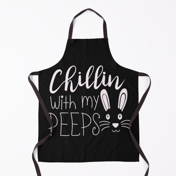 Item preview, Chillin’ with My Peeps Easter Bunny Typography designed and sold by SimoesArtistry.