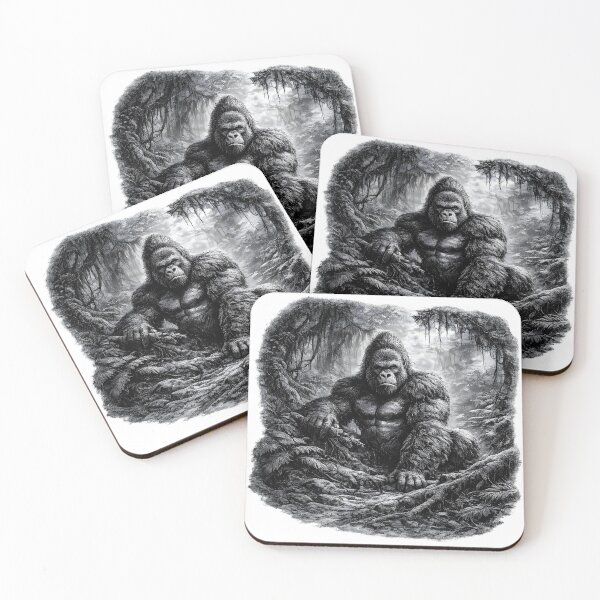 Item preview, Gorilla in the rainforest designed and sold by AggAverse.
