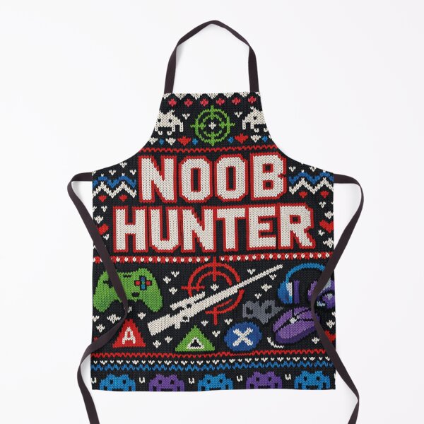 Item preview, Noob Hunter Gaming Design in a knitted pattern look designed and sold by Mauswohn.
