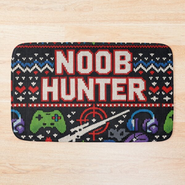 Item preview, Noob Hunter Gaming Design in a knitted pattern look designed and sold by Mauswohn.