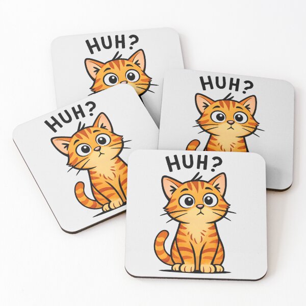 Item preview, Puzzled Cat designed and sold by T-shirtJohny.