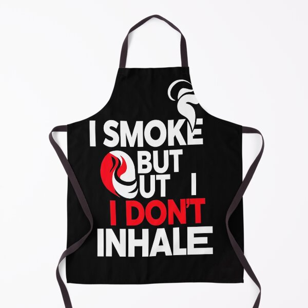 Item preview, I SMOKE BUT I DON'T INHALE-BLACK designed and sold by MATIAS-ENKI.