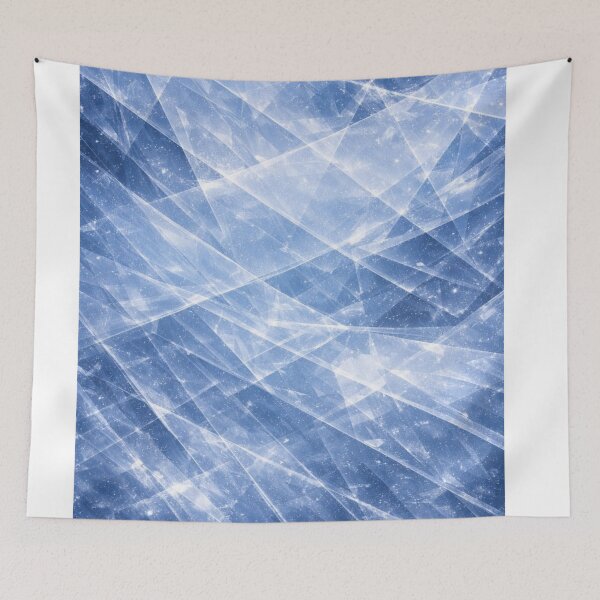 Item preview, Icy Blue Abstract Texture designed and sold by roxysnextgenart.
