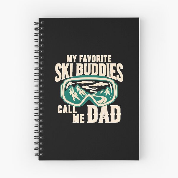 Item preview, Funny Ski Dad Shirt My Favorite Ski Buddies Call Me Dad designed and sold by MizoX7.
