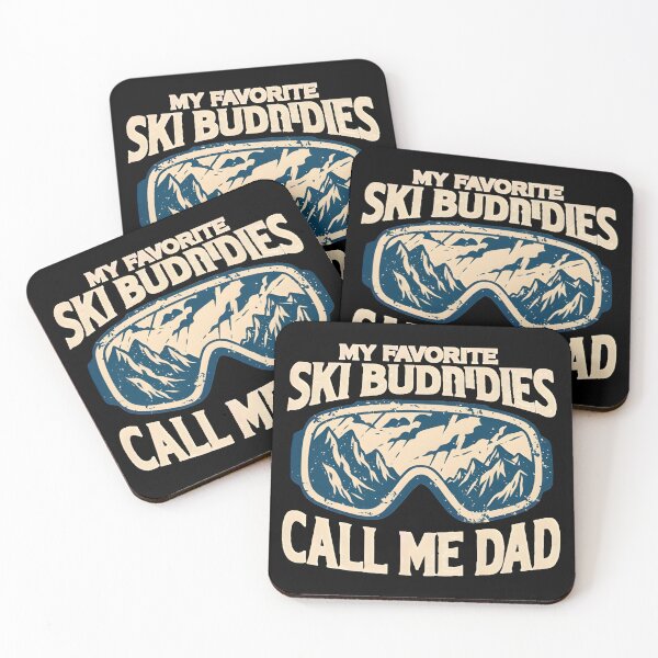 Item preview, Funny Ski Dad Shirt My Favorite Ski Buddies Call Me Dad designed and sold by MizoX7.
