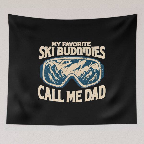 Item preview, Funny Ski Dad Shirt My Favorite Ski Buddies Call Me Dad designed and sold by MizoX7.