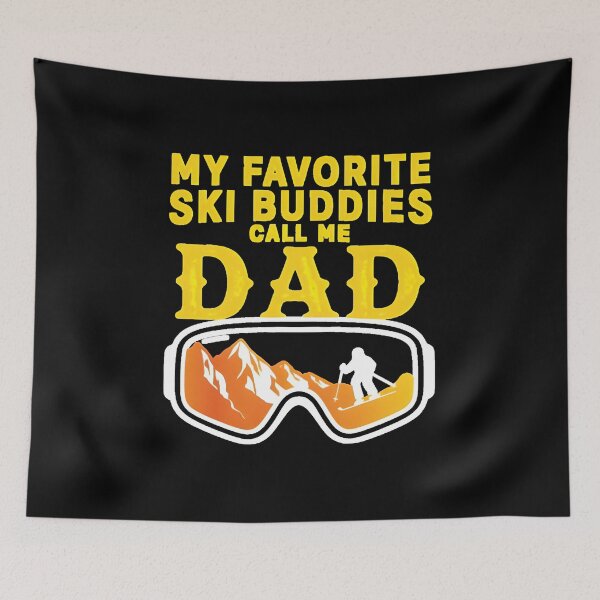 Item preview, Funny Ski Dad Shirt My Favorite Ski Buddies Call Me Dad designed and sold by MizoX7.