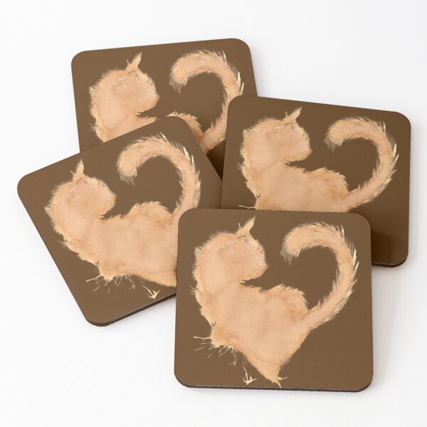 Item preview, Coffee Cat on coffee Color - Cat Lover designed and sold by AnjaLiaDesigns.