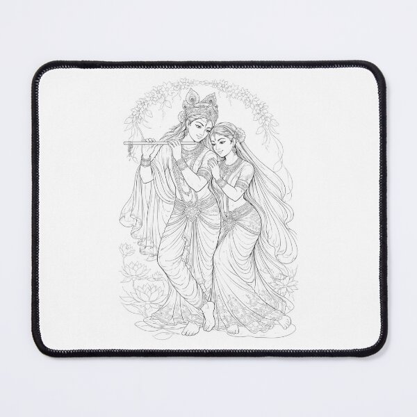 Item preview, Radha Krishna designed and sold by EMORA NOVAIRE.
