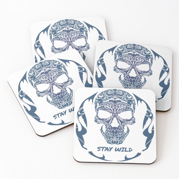 Item preview, Ornamental Skull in Tribal Linework designed and sold by VitalusDesignArtV.