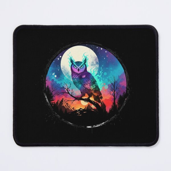 Item preview, Magic Owl Moon - Spirit Moon Art designed and sold by Magic House.