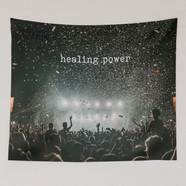 Item preview, Midnight Celebration - Epic Music Festival & Confetti Rain Art designed and sold by Midnight Nebula.