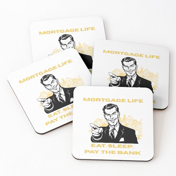 Item preview, Mortgage Life Eat Sleep Pay The Bank designed and sold by PeTees shop.