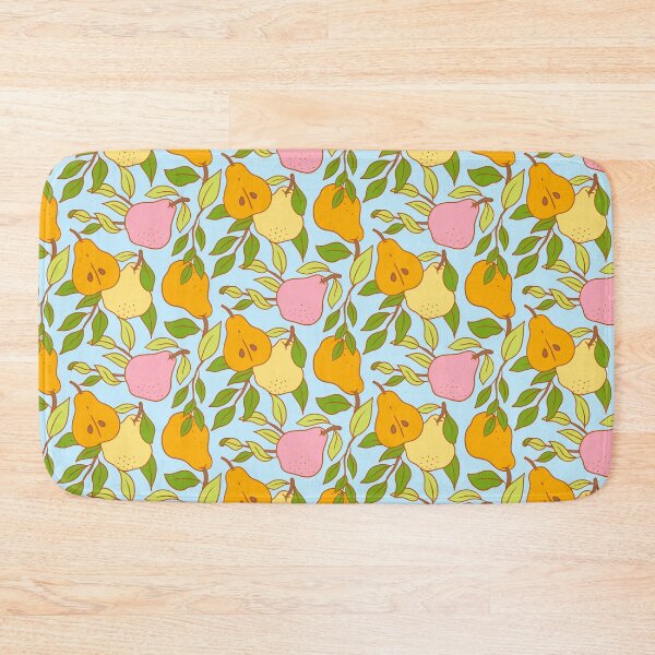 Item preview, Sweet and Fresh Hand-Drawn Pears Pattern designed and sold by Olive Lane Creative.