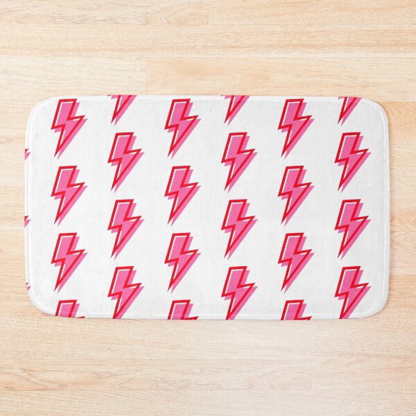 Item preview, Red and Pink Lightning Bolts   designed and sold by OneThreeSix.