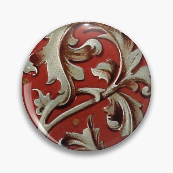 Item preview, Medieval Decorative Flower Scroll designed and sold by HawthorneFlame.