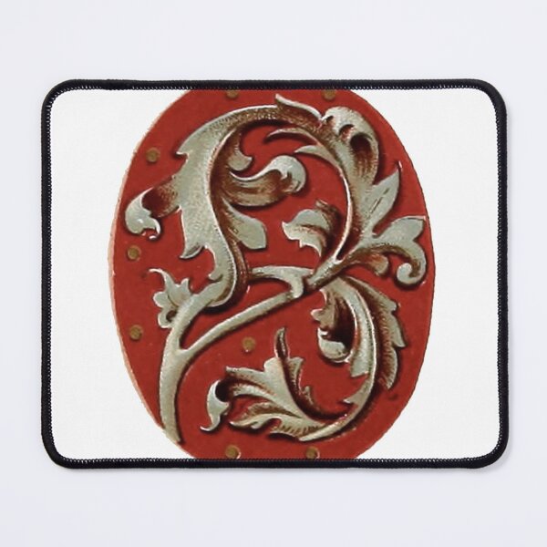 Item preview, Medieval Decorative Flower Scroll designed and sold by HawthorneFlame.