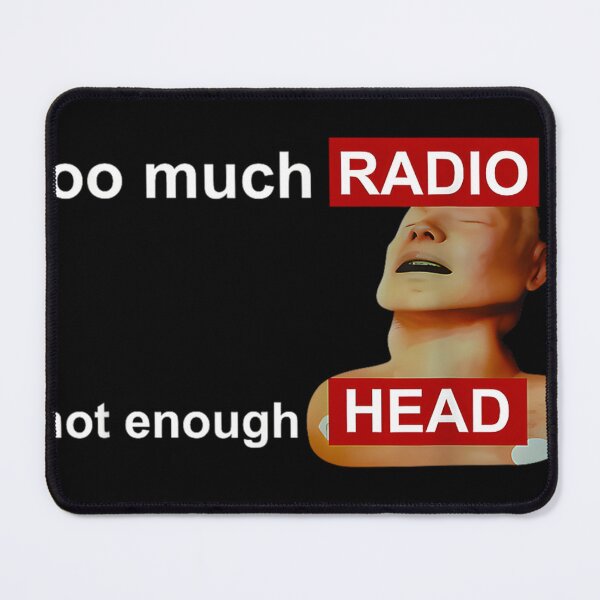 Item preview, Too Much Radio Not Enough Head Funny designed and sold by TrendishStore.