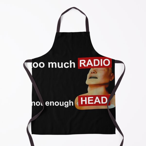 Item preview, Too Much Radio Not Enough Head Funny designed and sold by TrendishStore.