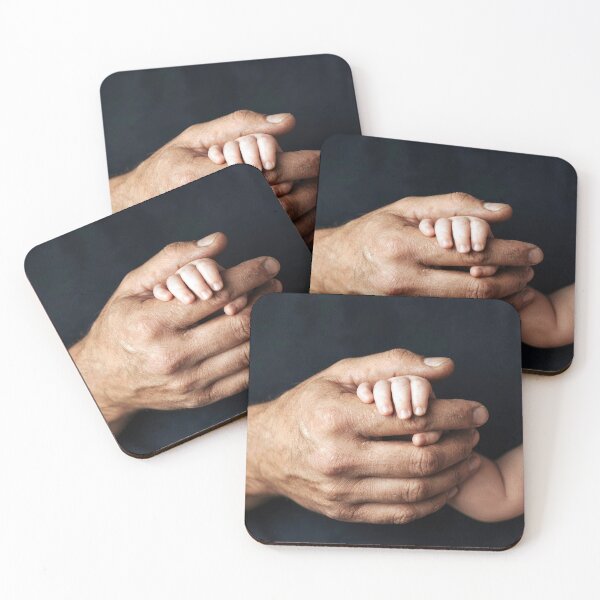 Item preview, Newborn Baby Hand in Man's Hand designed and sold by Maria Dryfhout.