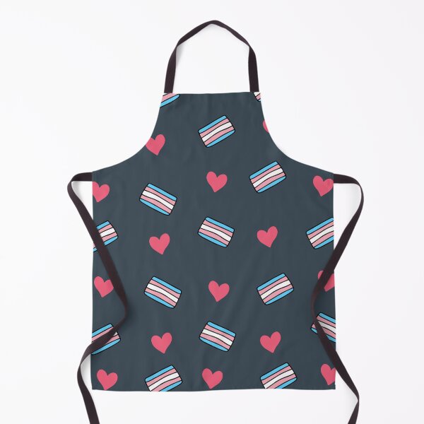 Item preview, Trans Pride Love – Cute Flag & Hearts Pattern designed and sold by Cannaxes Studio.