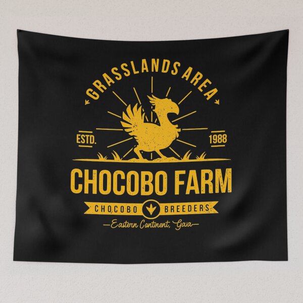 Item preview, Chocobos Farm Grasslands 1988 designed and sold by med-leghdaich.