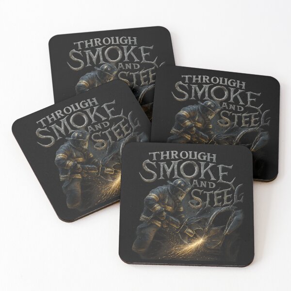 Item preview, Through Smoke and Steel - Firefighter Rescue Scene designed and sold by MKreative Studio.
