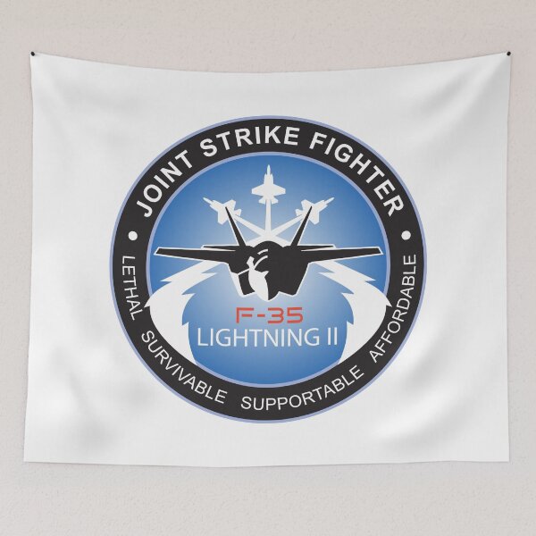 Item preview, F-35 Lightning II Joint Strike Fighter Official Program Emblem designed and sold by CharlieDesings.