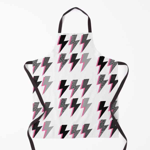 Item preview, Black and Grey Lightning with Pink Shadow designed and sold by OneThreeSix.