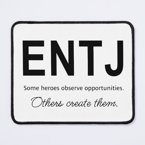 Item preview, ENTJ designed and sold by 16Heroes.