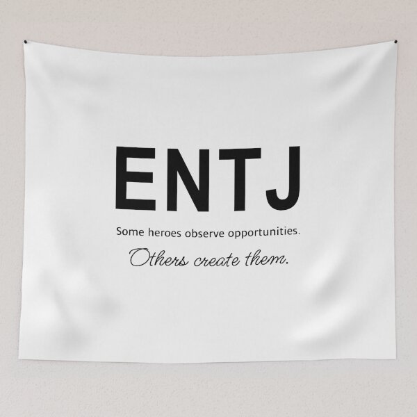Item preview, ENTJ designed and sold by 16Heroes.