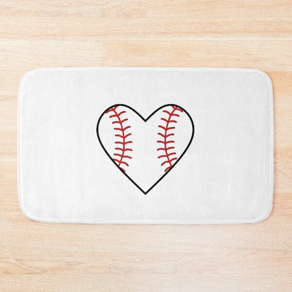 Item preview, Baseball Lover Heart designed and sold by Sartoris Art.