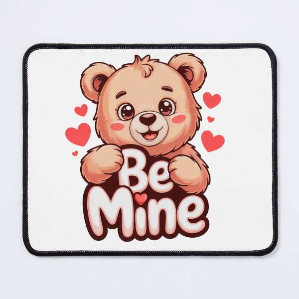 Item preview, Cute Teddy Bear Be Mine Valentine’s Day Design – Romantic Teddy Day Gift designed and sold by Aedition.