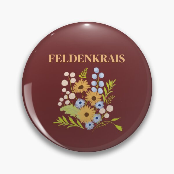 Item preview, Flowers & Feldenkrais - light brown designed and sold by Feldymerch.