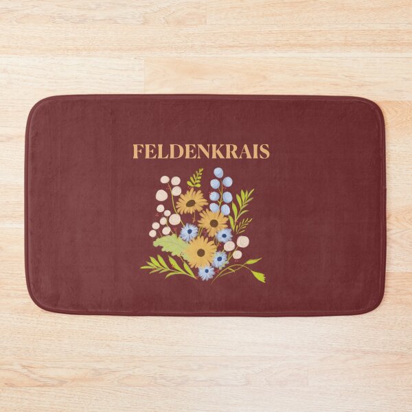 Item preview, Flowers & Feldenkrais - light brown designed and sold by Feldymerch.