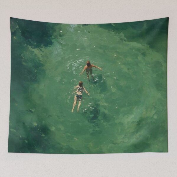 Item preview, Swimming in Green Abstract designed and sold by ruSsellaHardt.