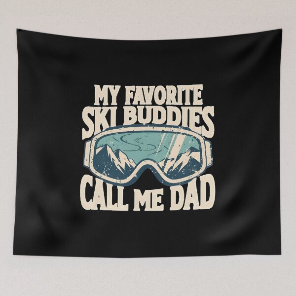 Item preview, Skiing Dad Vintage Retro Ski Lover designed and sold by MizoX7.