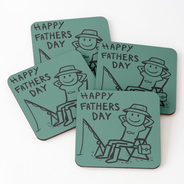 Item preview, Happy Fathers Day - Funny Fishing Gift designed and sold by FunnehGacha.