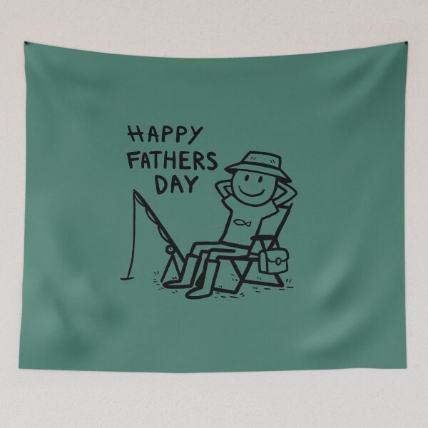Item preview, Happy Fathers Day - Funny Fishing Gift designed and sold by FunnehGacha.