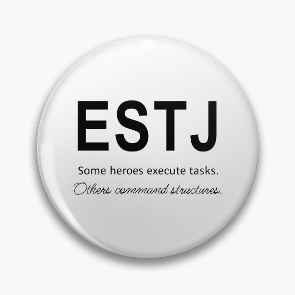 Item preview, ESTJ designed and sold by 16Heroes.