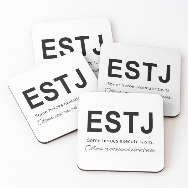 Item preview, ESTJ designed and sold by 16Heroes.