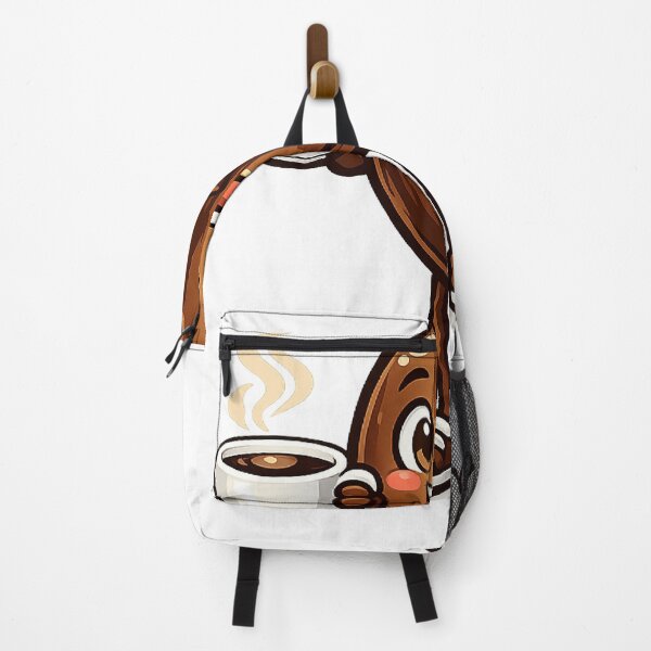 Item preview, Happy Coffee Bean Character Illustration designed and sold by It's Bro Brand ★ ★ ★ ★ ★.