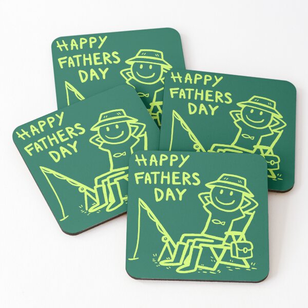 Item preview,  Happy Fathers Day - Funny Fishing Gift designed and sold by FunnehGacha.