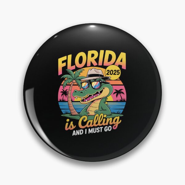 Item preview, 2025 Summer Vibes Florida Florida Is Calling And I Must Go  designed and sold by angolinnArt.