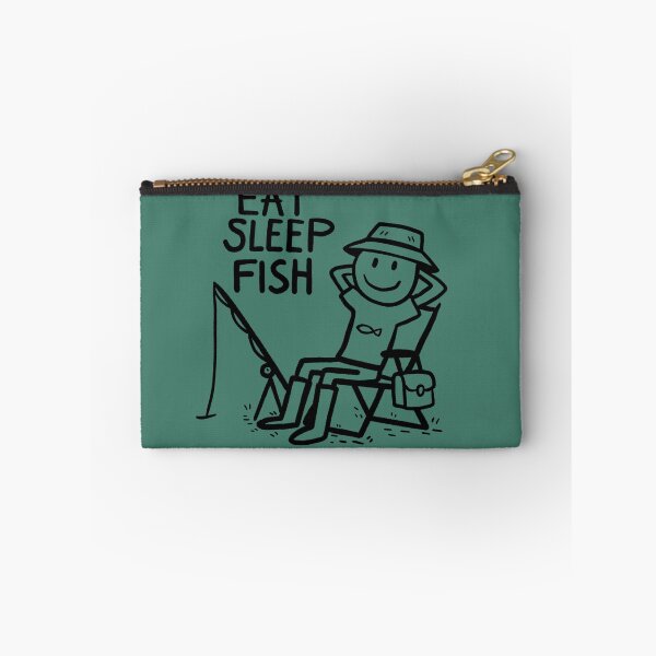 Item preview, Eat Sleep Fish - Funny Fishing Gift designed and sold by FunnehGacha.