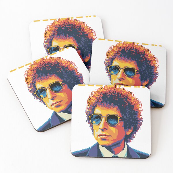 Item preview, Timeless Icon Bob Dylan Retro Sunglasses Portrait Pop Culture Art designed and sold by todjimudu.